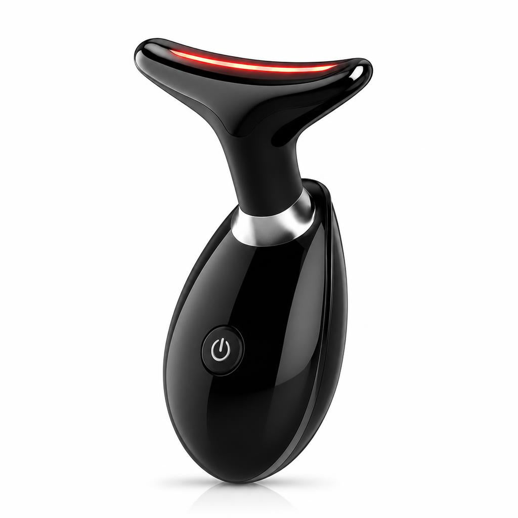 Saverae Glow3 device, black, clean studio photo